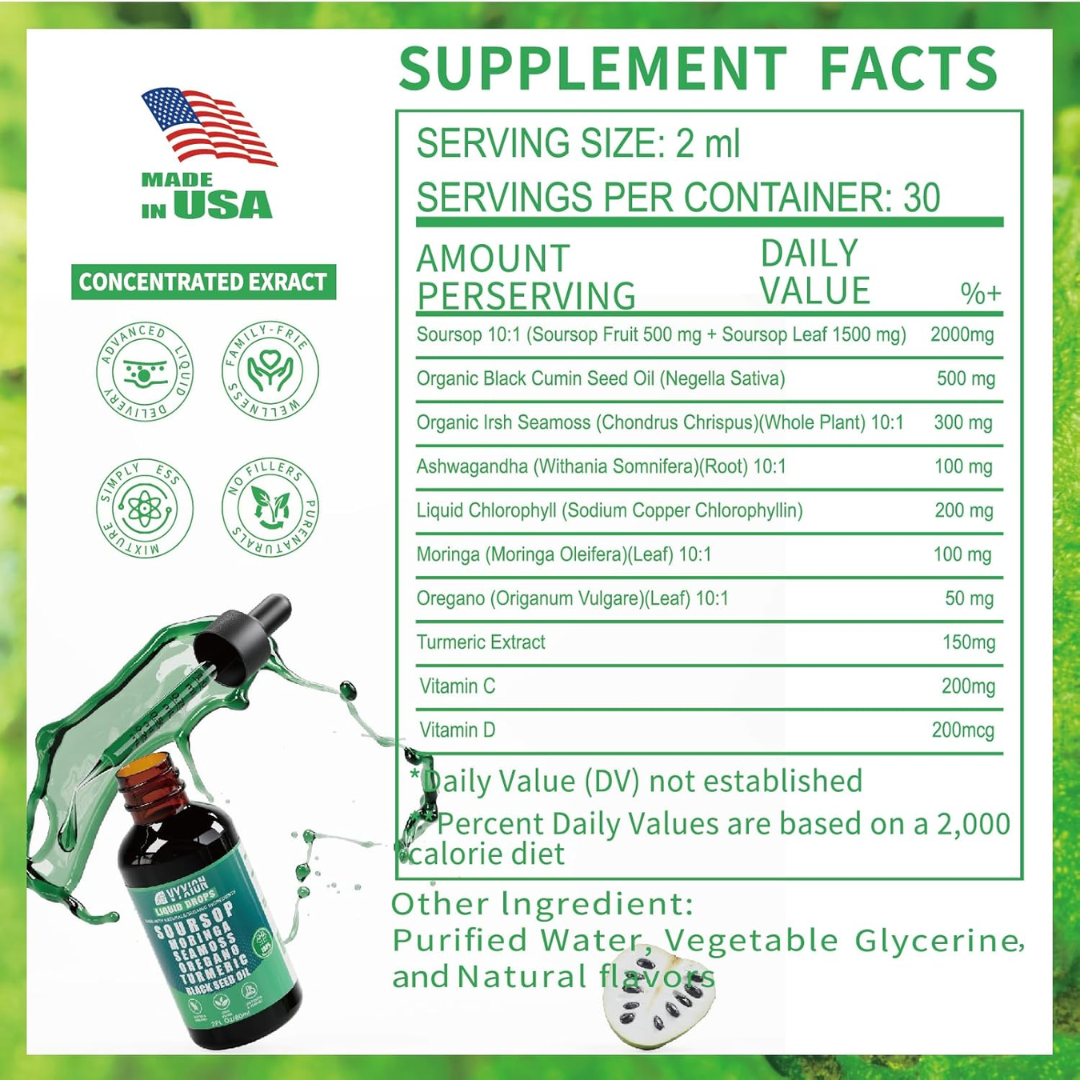 10 in 1 Soursop Bitters Liquid