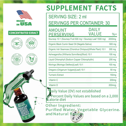 10 in 1 Soursop Bitters Liquid