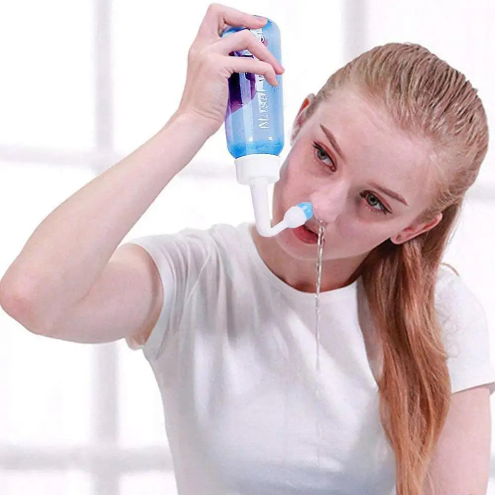 Nasal Rinse Bottle Kit for Sinus & Allergy Relief