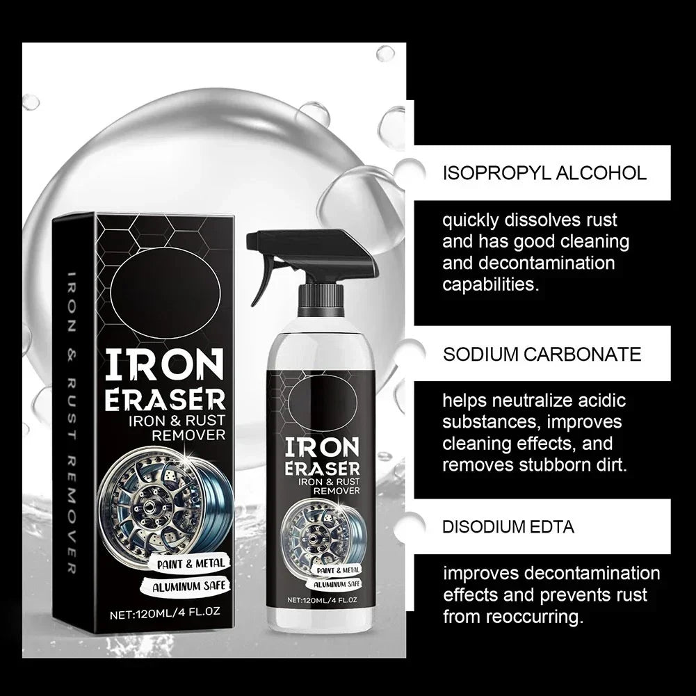 Car Rust Remover Spray Cleaner
